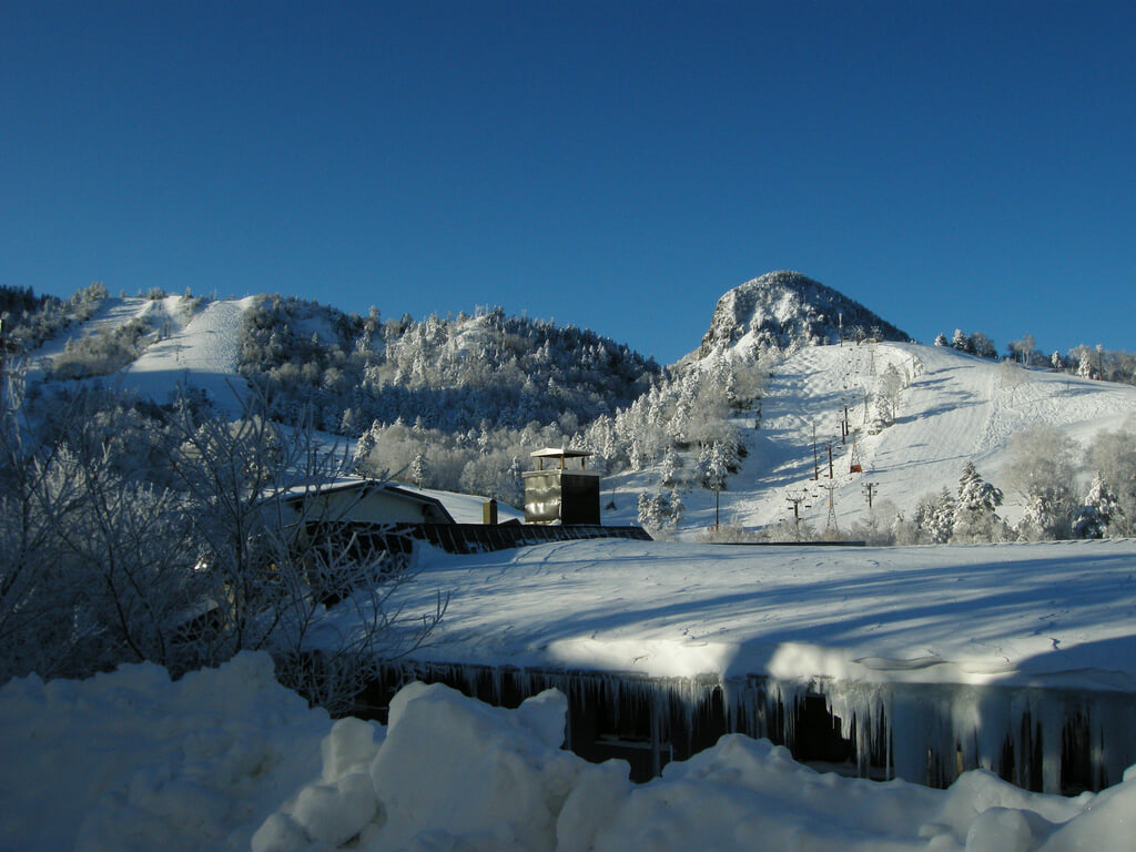 志賀高原　熊の湯温泉　熊の湯スキー場の写真1