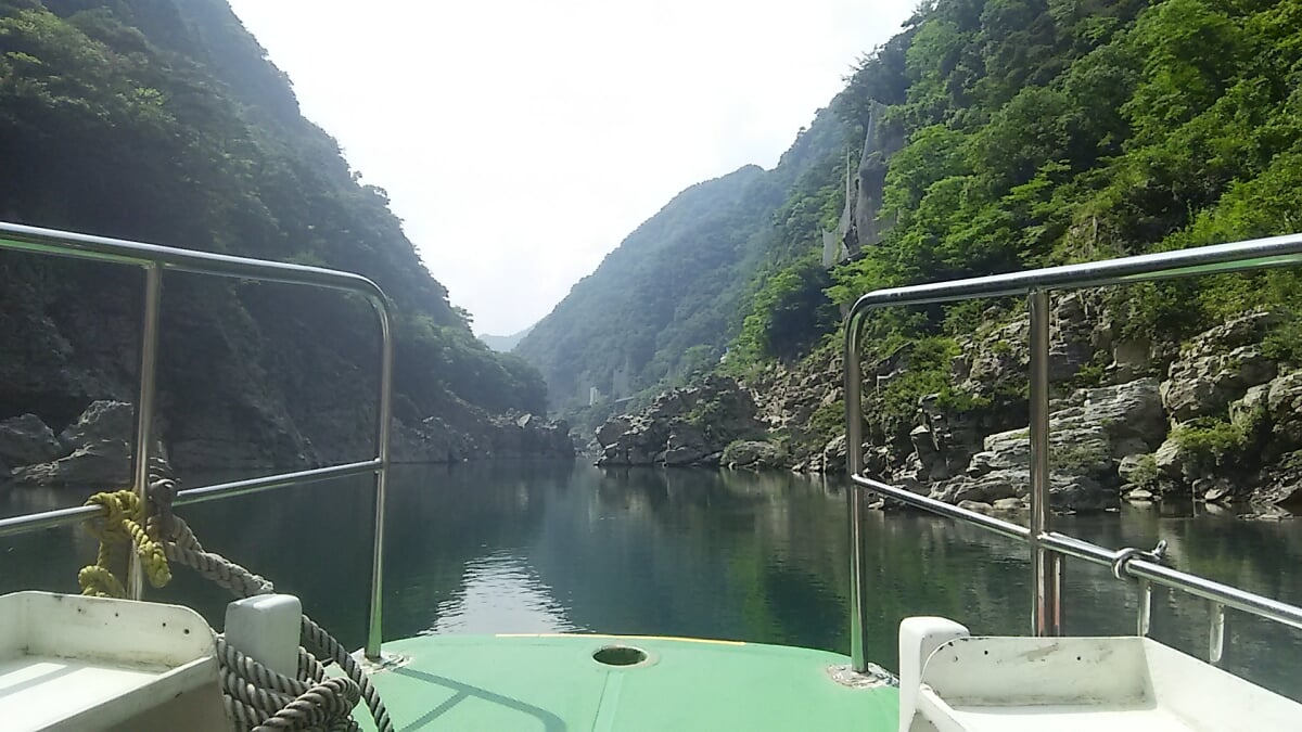 大歩危峡観光遊覧船の写真4