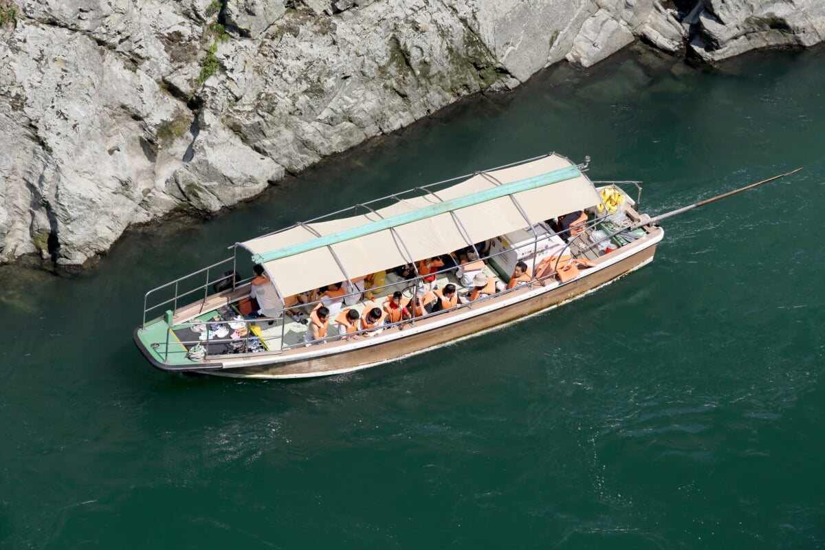 大歩危峡観光遊覧船の写真6