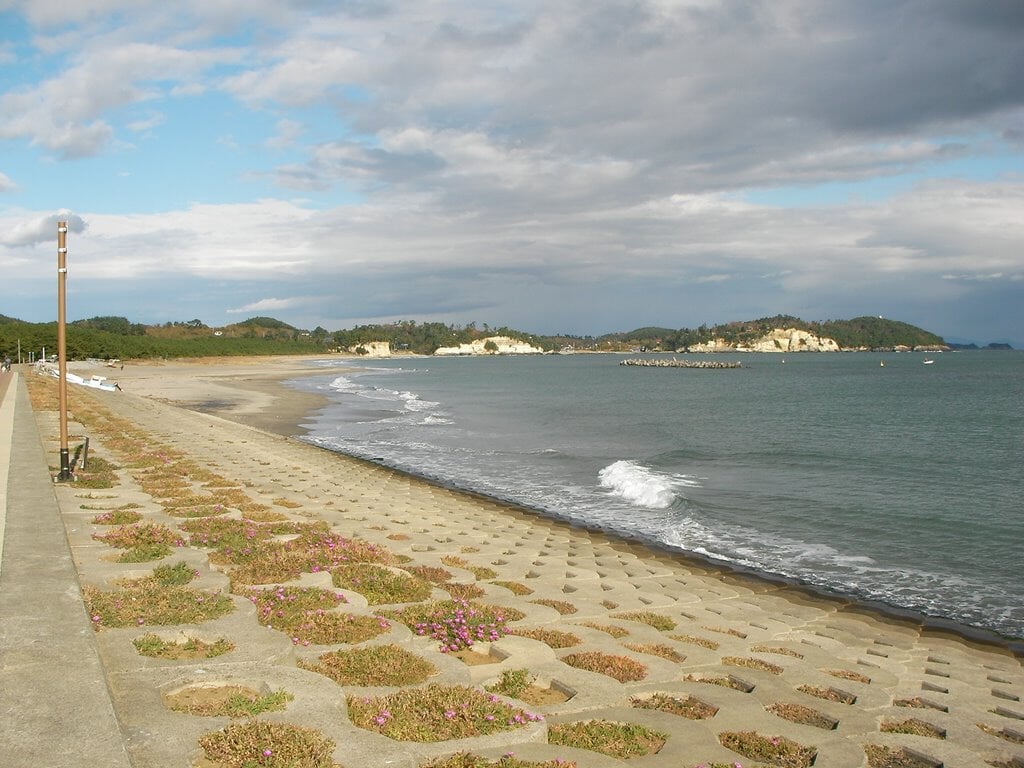 菖蒲田海水浴場の写真1