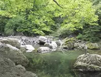 あしがくぼ渓谷国際釣場