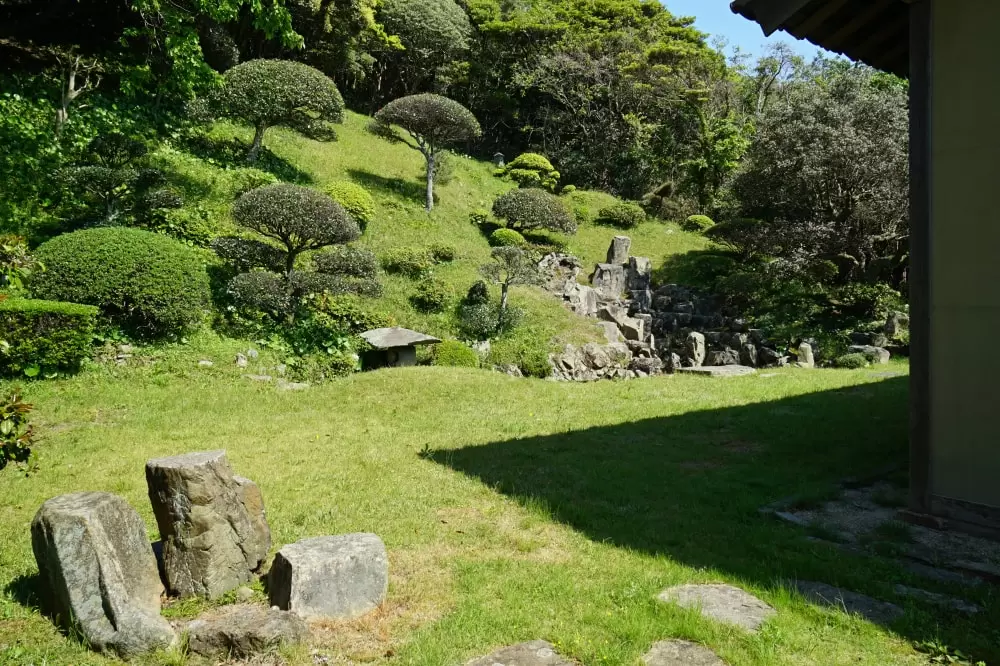 小川家雪舟庭園の写真1