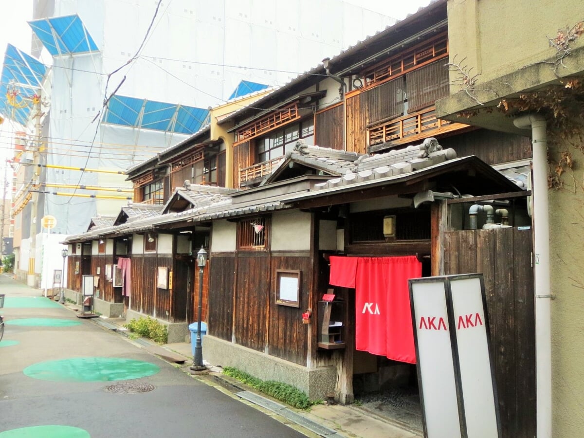 寺西家阿倍野長屋の写真1