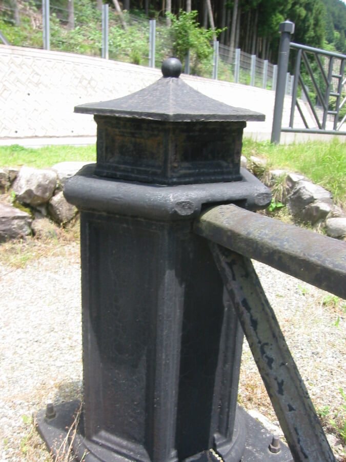 神子畑鋳鉄橋の写真2