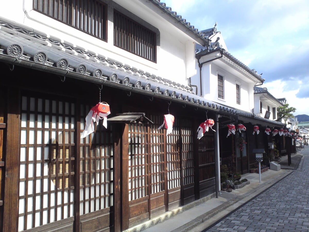 柳井白壁の町並みの写真3