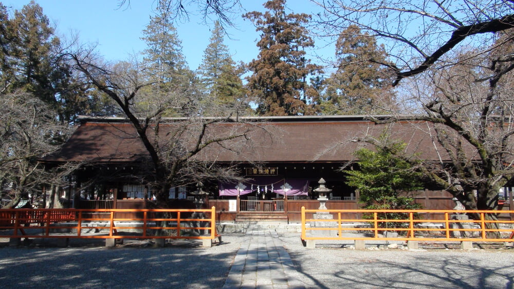 大井俣窪八幡神社の写真1