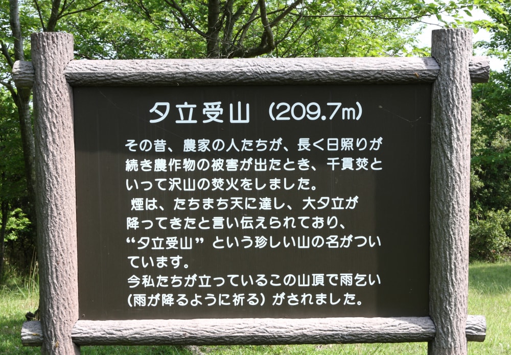 夕立受山の写真4