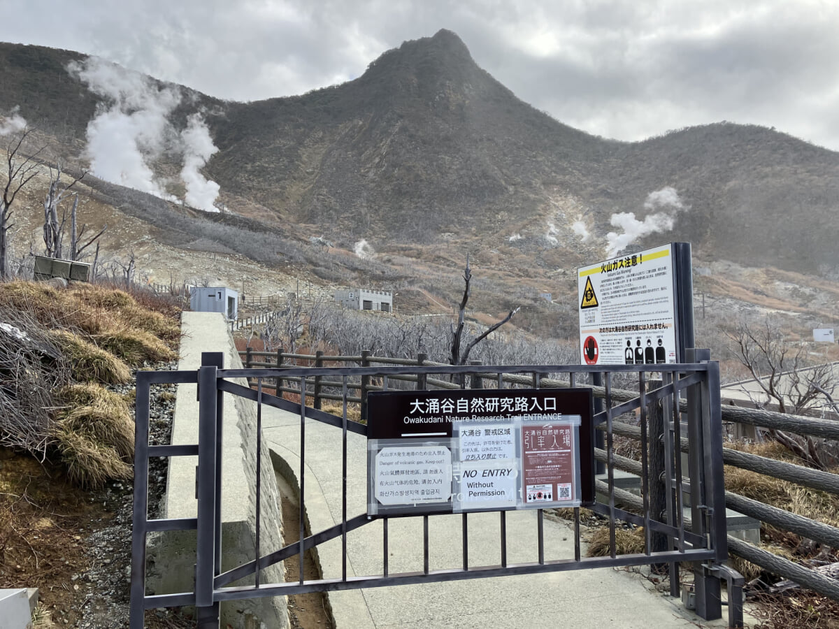 大涌谷自然研究路の写真1