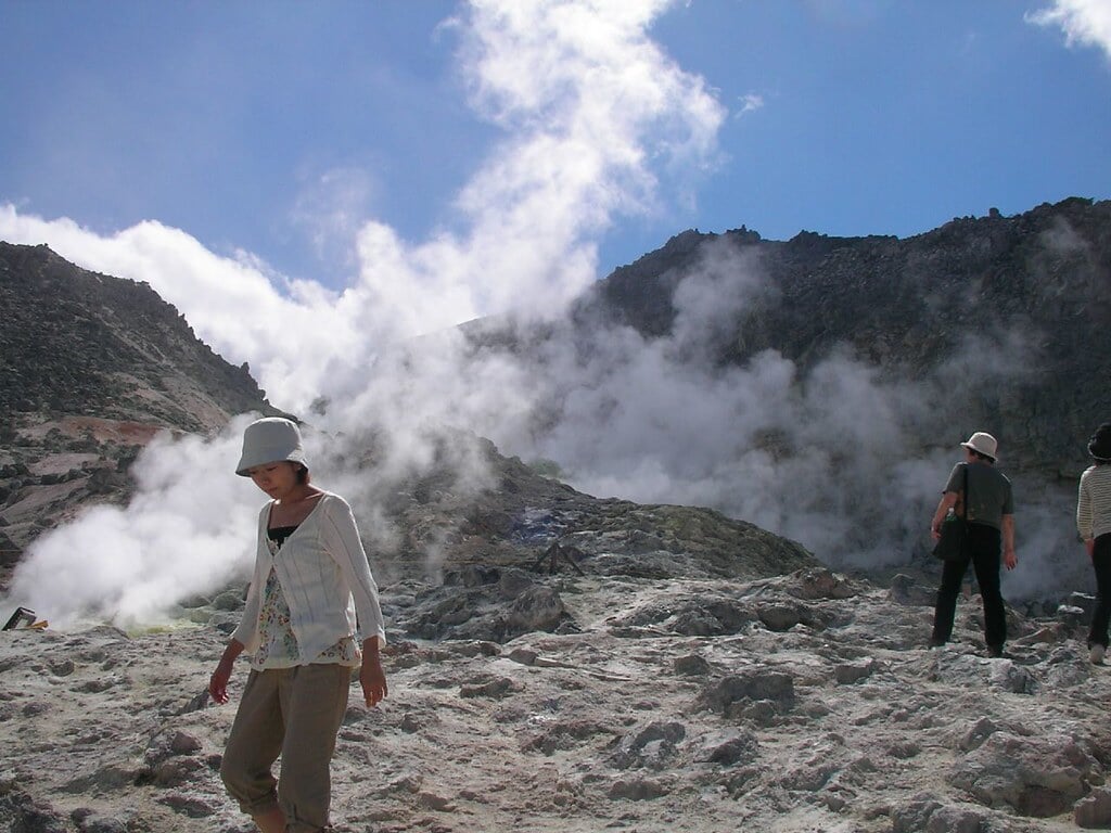 硫黄山の写真2