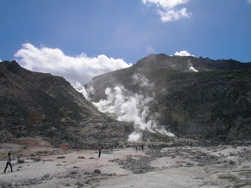 硫黄山の写真3