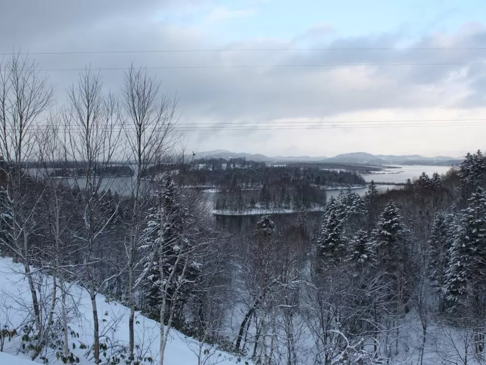 朱鞠内湖の写真1