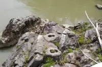 神居古潭おう穴群