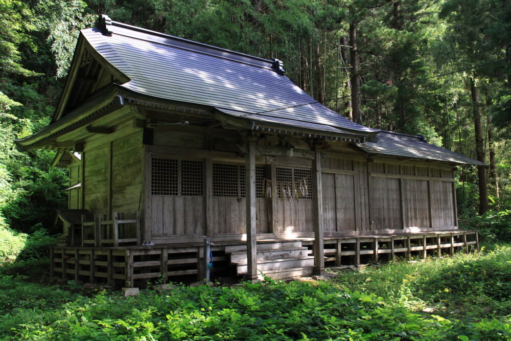 零羊崎神社の写真1