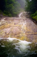 カムイワッカ湯の滝