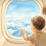 1歳3ヶ月の赤ちゃんと飛行機に乗った体験談・過ごし方