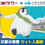 京都水族館で「おこしやす、ちとせちゃん」オリジナルデザイン入場券追加販売！